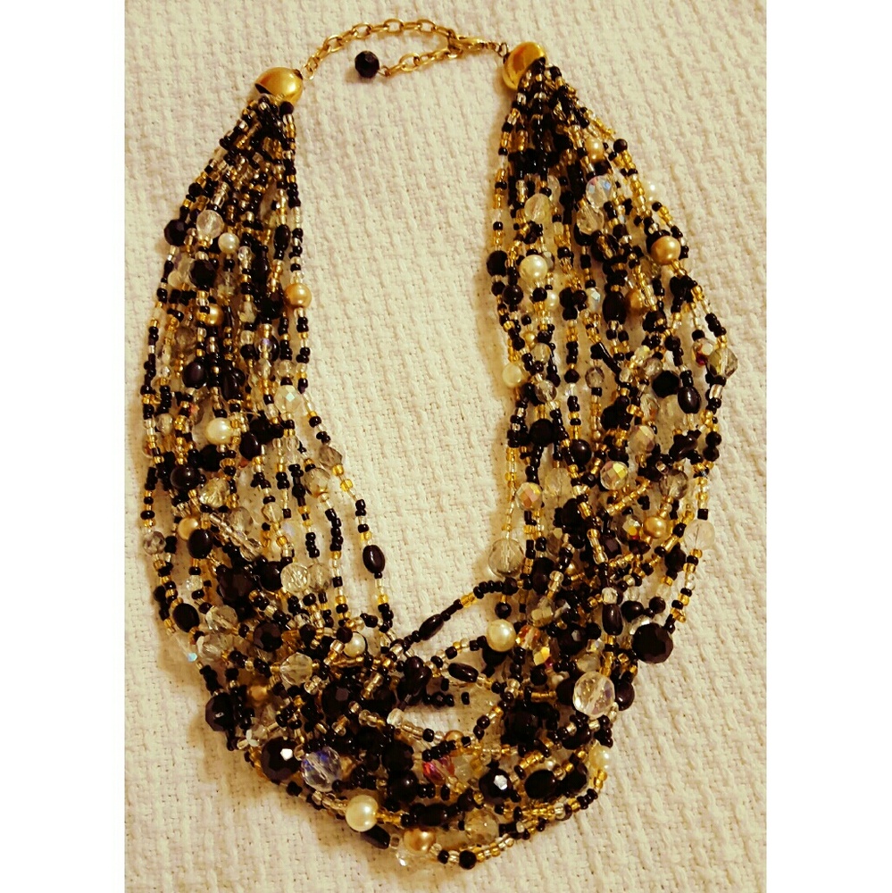 Joan Rivers Collection Adjustable Beaded Necklace